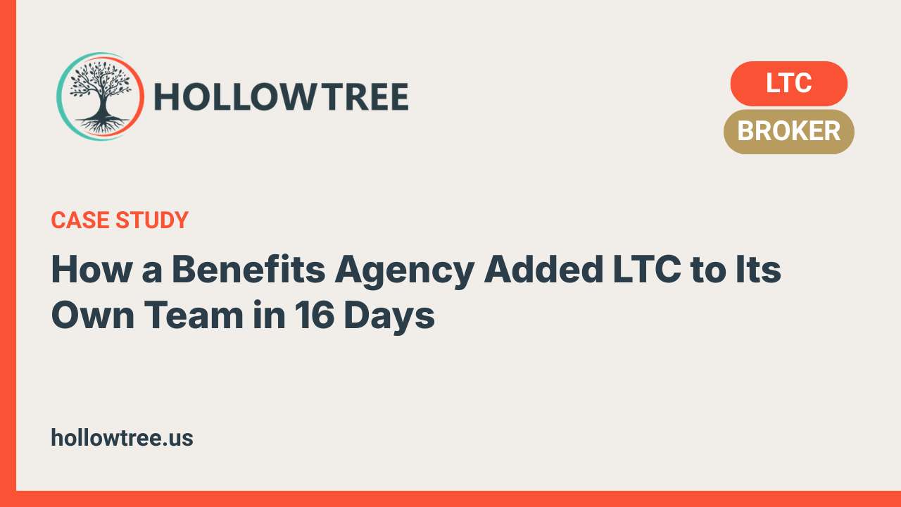 How a professional services firm launched group LTC without creating an HR project